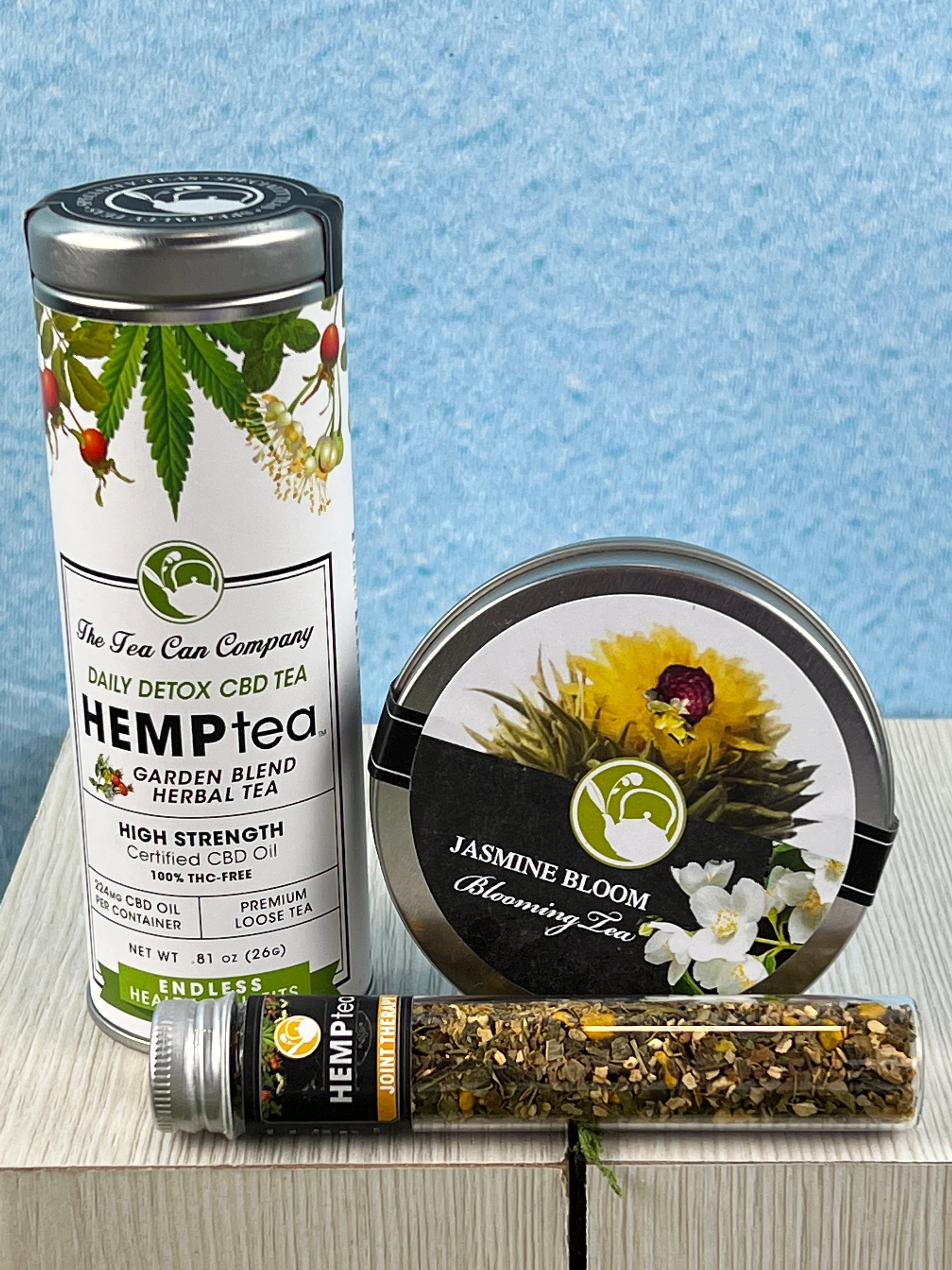 Hemp Tea Certified CBD Oil & Blooming Tea